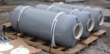 Horizontal Epoxy Lined Tank