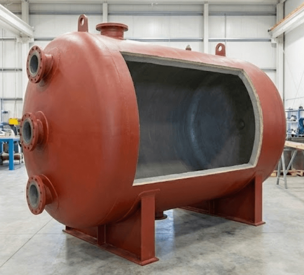 Horizontal Cement Lined Tank