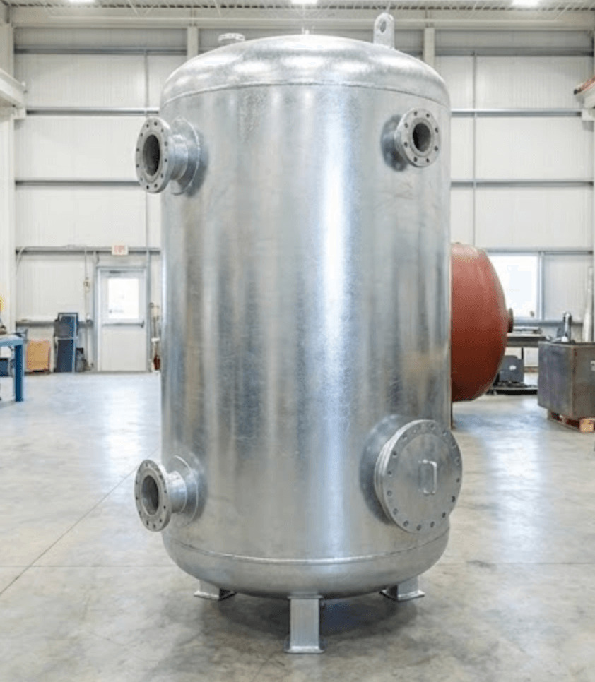 Vertical Galvanized Tank